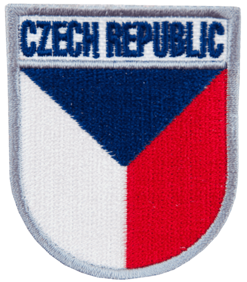 Nášivka: CZECH REPUBLIC [pavéz