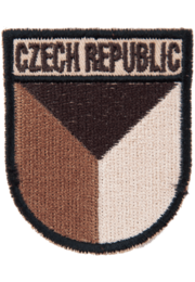 Nášivka: CZECH REPUBLIC [pavéz