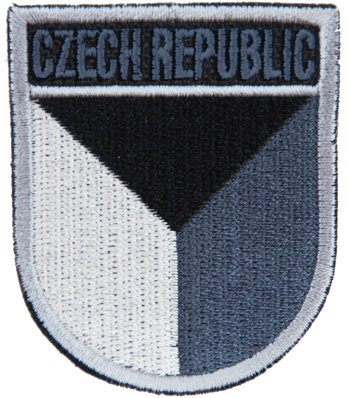 Nášivka: CZECH REPUBLIC [pavéz