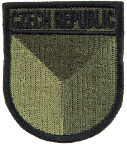 Nášivka: CZECH REPUBLIC [pavéza]