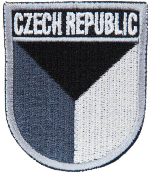 Nášivka: CZECH REPUBLIC [pavéza]
