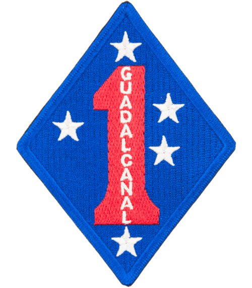 Nášivka: Divize USMC 1. (Guada