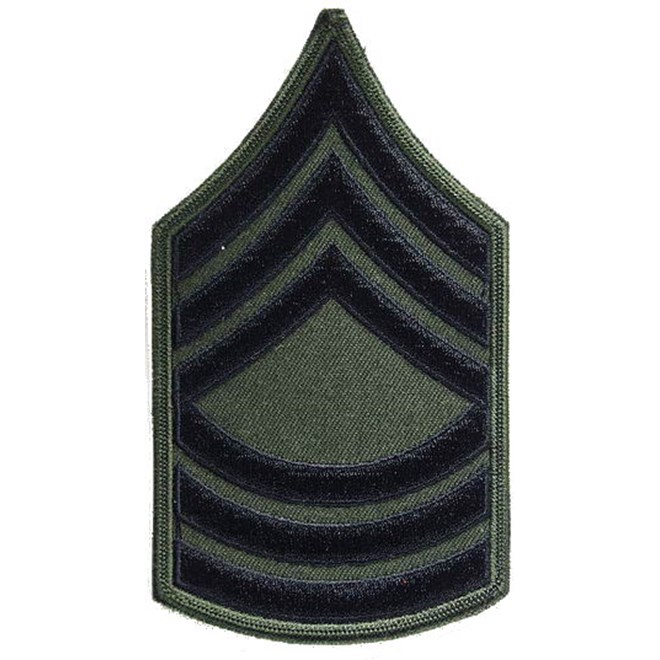 Nášivka: Hodnost US ARMY rukávová Master Sergeant