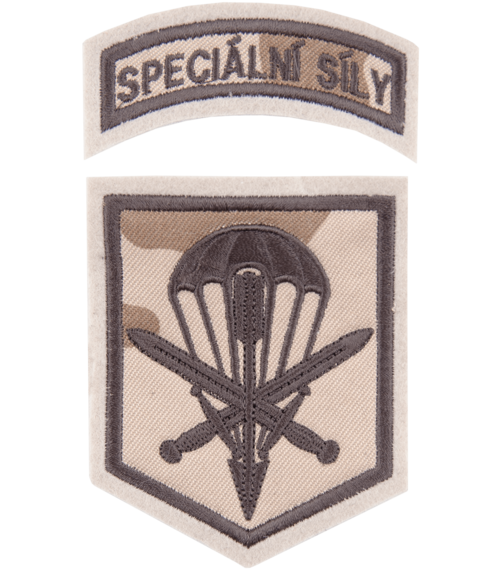 Nášivka: SPECIÁLNÍ SÍLY - hranatá