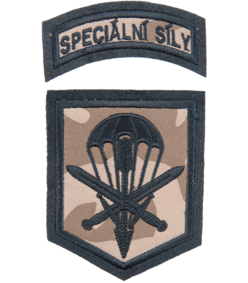 Nášivka: SPECIÁLNÍ SÍLY - hranatá