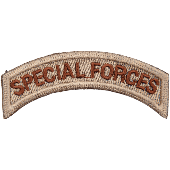 Nášivka: SPECIAL FORCES - oblouček [bsz]