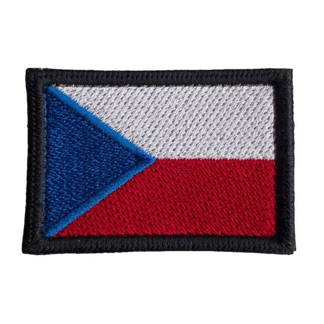 Nášivka: Vlajka Česká republika [55x38] [bsz]