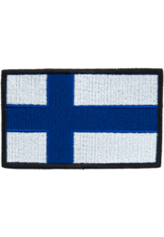 Nášivka: Vlajka Finsko [80x50]