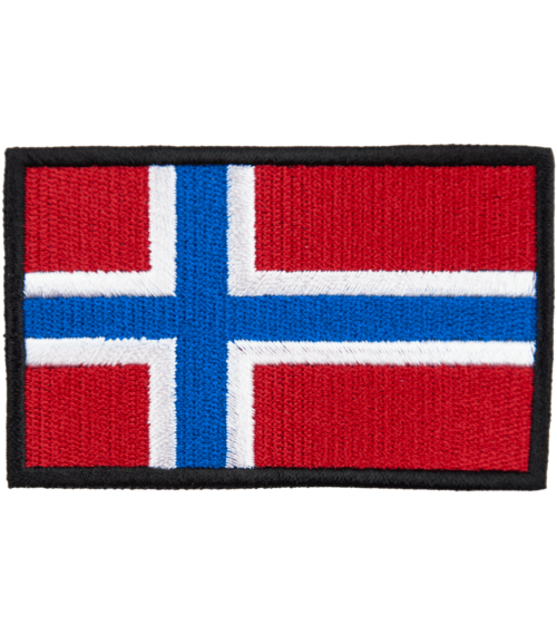 Nášivka: Vlajka Norsko [80x50]