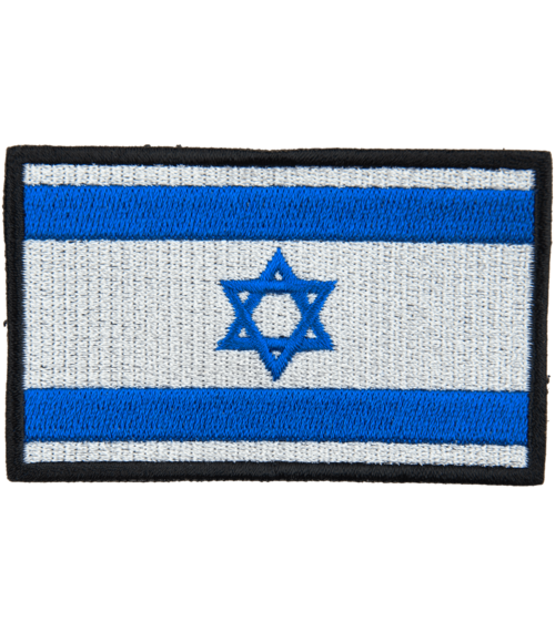 Nášivka: Vlajka Izrael [80x50] [bsz]