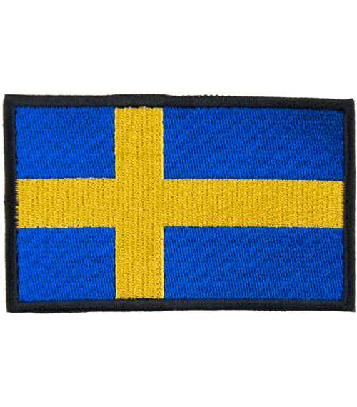 Nášivka: Vlajka Švédsko [80x50