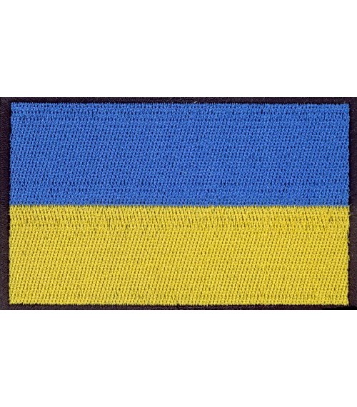 Nášivka: Vlajka Ukrajina [80x5