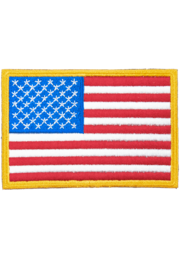 Nášivka: Vlajka USA [standardn