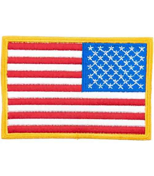 Nášivka: Vlajka USA [zrcadlová