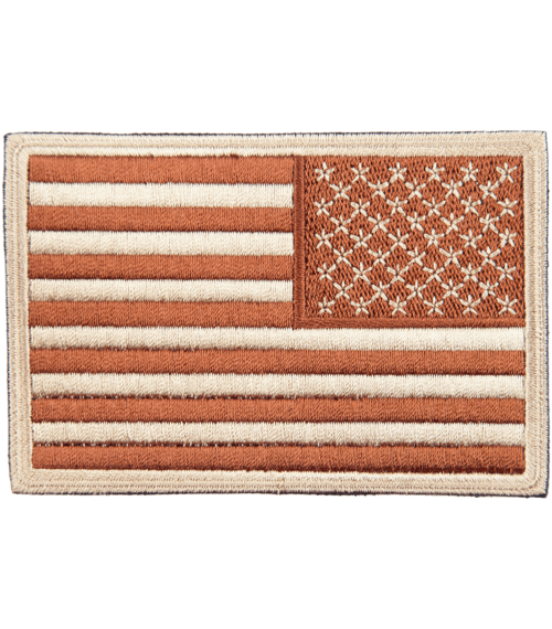 Nášivka: Vlajka USA [zrcadlová]