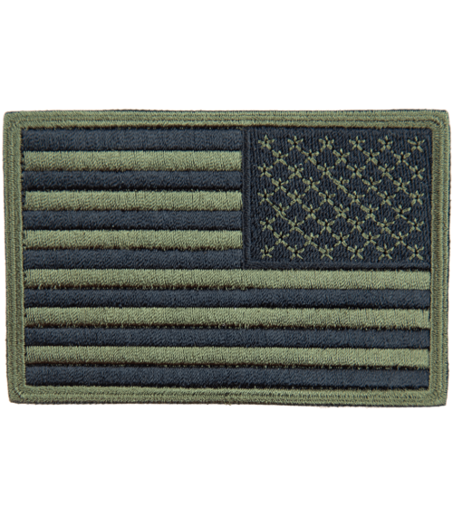 Nášivka: Vlajka USA [zrcadlová]