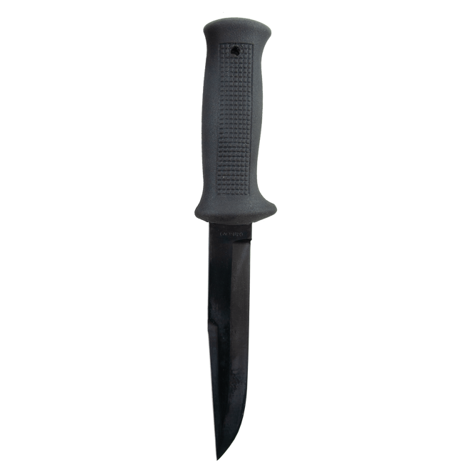 Nůž útočný AČR UTON - komponenty: nůž černěný
