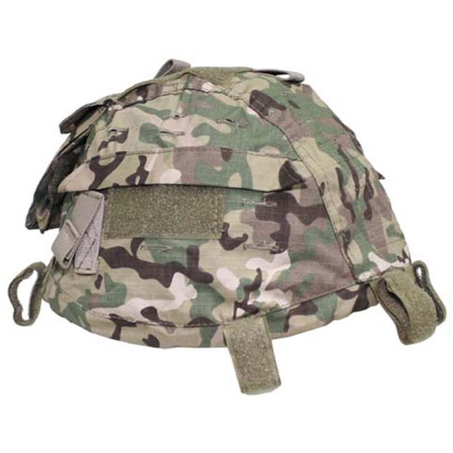 Helmet cover with pockets