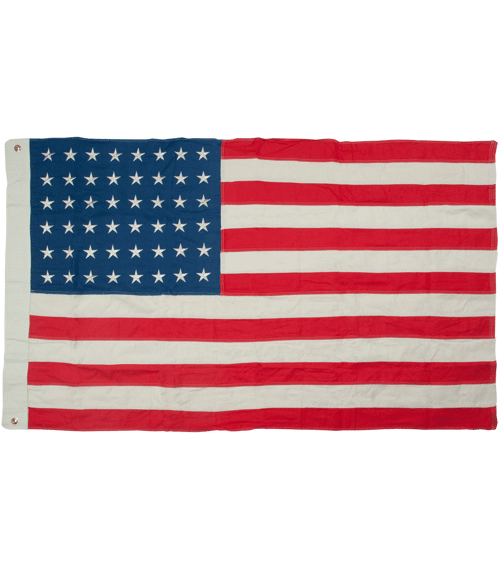 Vlajka: USA [šitá, vintage sty