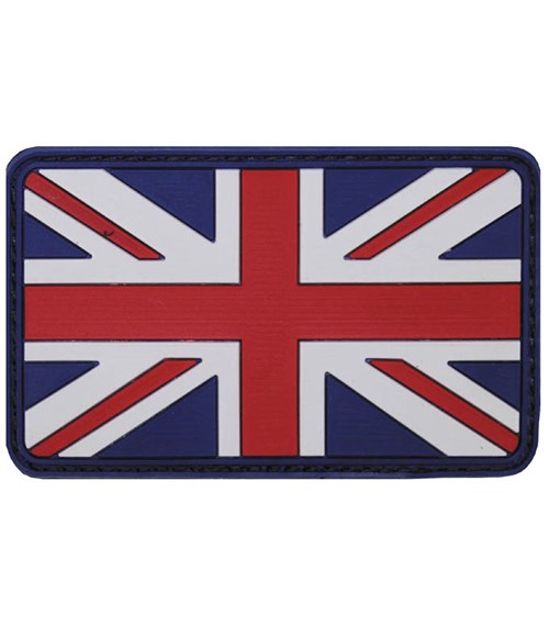 Nášivka gumová 3D: Vlajka Velká Británie