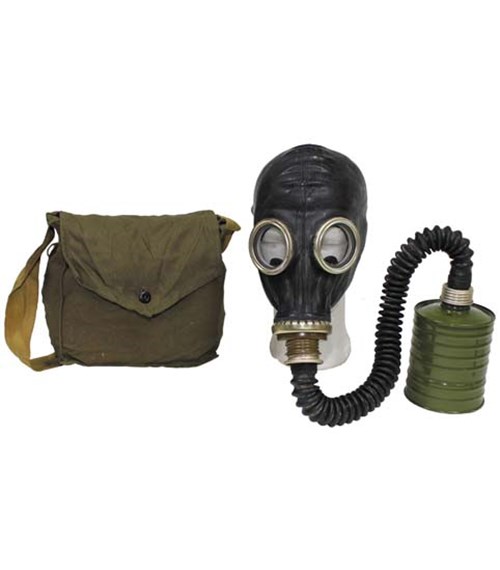 Maska plynová ruská SchM-41M černá [sběratelský předmět]
