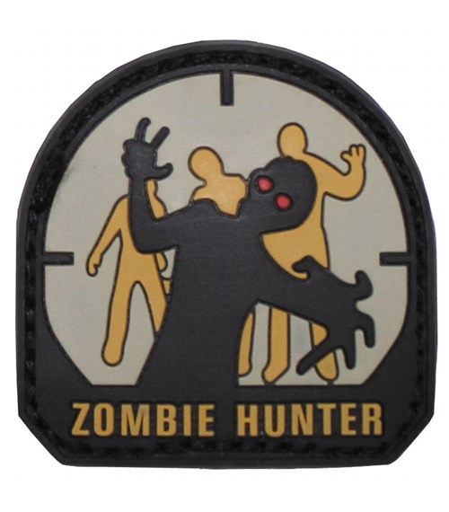 Nášivka gumová 3D: Zombie Hunt