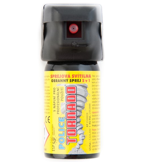 Sprej obranný pepřový TORNADO 40 ml (sprej náhradní)