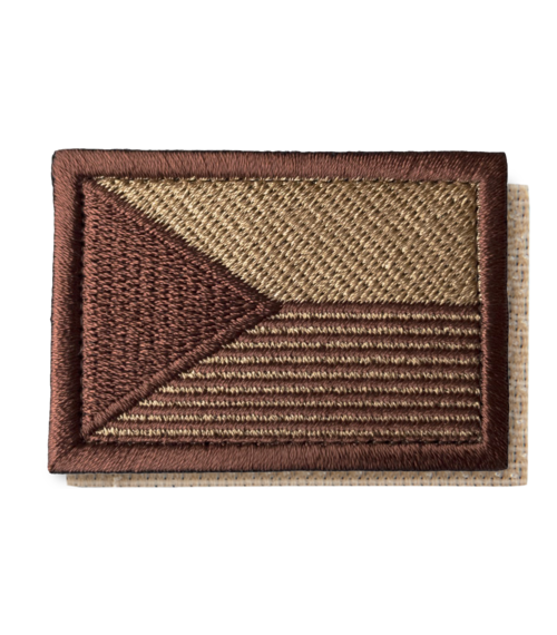 Nášivka: Vlajka Česká republika s vodorov. proužky [55x38] [ssz]