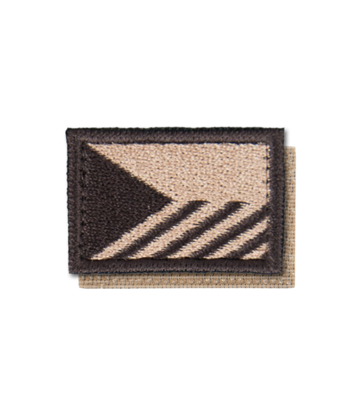 Nášivka: Vlajka Česká republika se šikmými pruhy [40x26] [ssz]