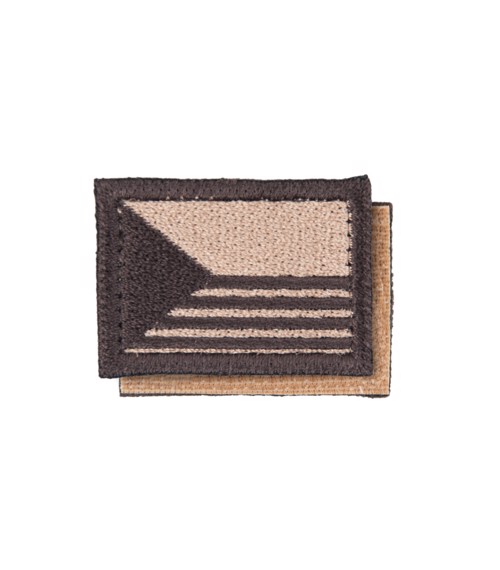 Nášivka: Vlajka Česká republika s vodorov. pruhy [40x26] [ssz]