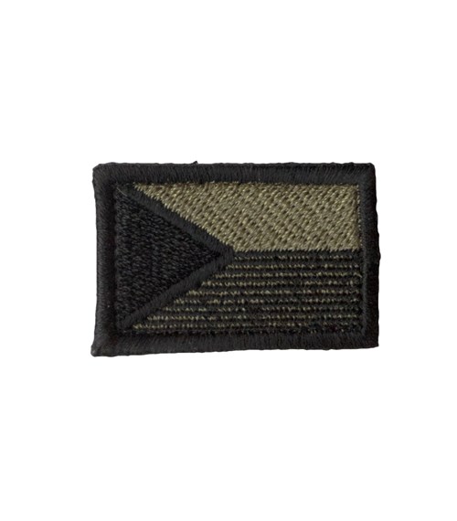 Nášivka: Vlajka Česká republika s vodorov. proužky [40x26] [bsz]