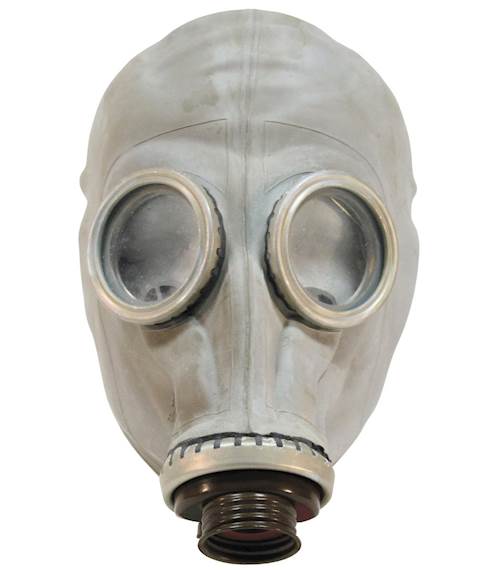 Maska plynová ruská GP-5 šedá [sběratelský předmět]