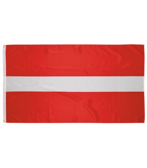 Vlajka: Lotyšsko