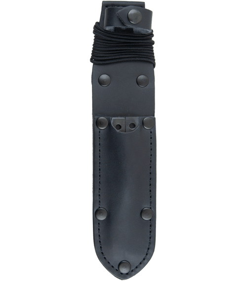 Pouzdro na nůž UTON kožené černé STANDARD bez planžety s vybavením