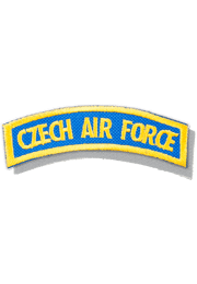 Nášivka: CZECH AIR FORCE [oblo