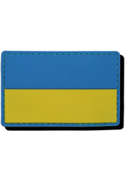 Nášivka gumová 3D: Vlajka Ukra