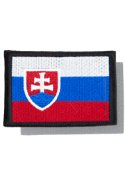 Nášivka: Vlajka Slovensko [80x