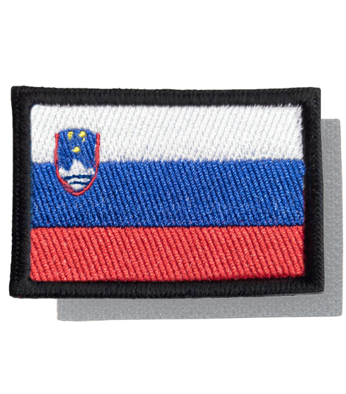 Nášivka: Vlajka Slovinsko [80x