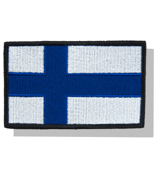 Nášivka: Vlajka Finsko [80x50] [ssz]