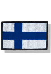 Nášivka: Vlajka Finsko [80x50]