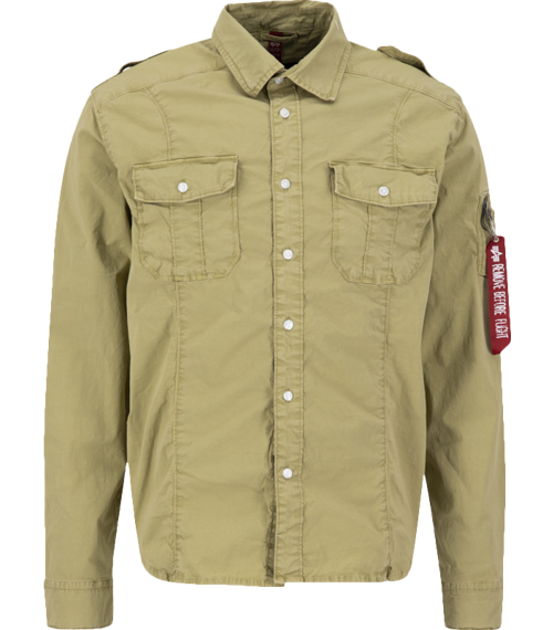 Košile Alpha Basic Shirt Slim